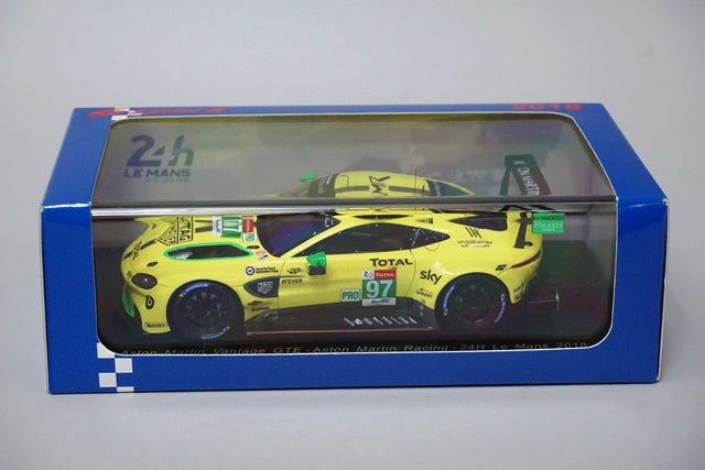 1:43 SPARK S7073 Aston Martin Vantage GTE Racing 24H Le Mans 2018 #97