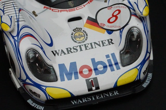 1:43 HPI 8095 Porsche 911 GT1 FIA GT 1998 #8 Mobil1 model cars