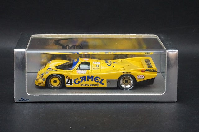 1:43 SPARK NA005 Porsche 962C LM Le Mans 1988 #4 REPSOL CAMEL