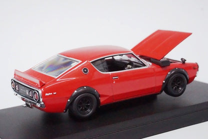 1:43 KYOSHO 03116R Nissan Skyline 2000GT-R KPGC110 WIDE WHEEL RED