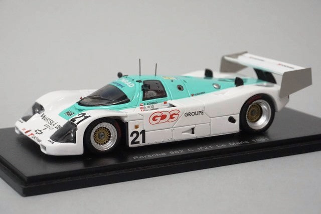 1:43 SPARK S3413 Porsche 962 C Le Mans 1991 #21 model car