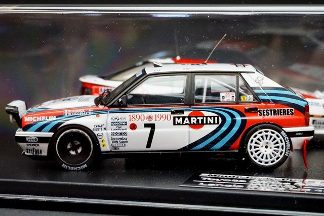 1:43 HPI 8590 Monte Carlo 1990 Special Set Toyota Celica #2 / Lancia Delta #7