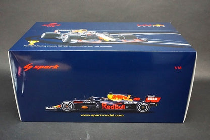 1:18 SPARK 18S601 Red Bull Racing Honda RB16B German GP 2021 Winner #33 M.Verstappen