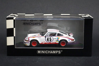 1:43 MINICHAMPS 430736945 Porsche 911 Carrera RSR 2.8 Le Mans 24h 1973 #45