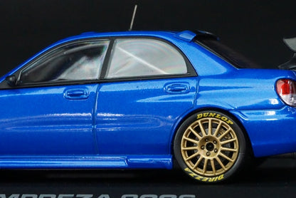 1:43 HPI 949 Subaru Barnacle Impreza 2006 Blue model car