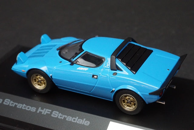 1:43 HPI 986 Lancia Stratos HF Stratare Light Blue Lancia Club Custom