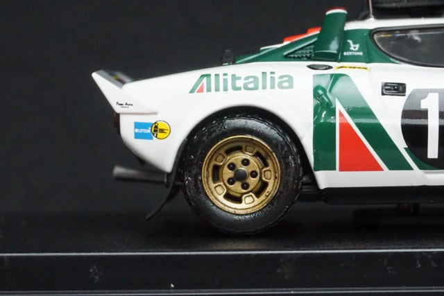 1:43 HPI 8296 Mirage Lancia Stratos HF Safari 1976 #17 Official Website Limited