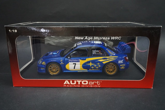 1:18 AUTOart 80393 Subaru New Age Impreza WRC French Rally Winner 2003#7