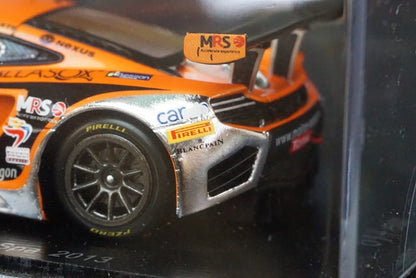 1:43 SPARK SB057 McLaren MP4-12C SPA 24h 2013 #77 model car