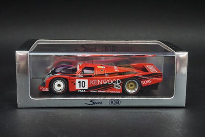 1:43 SPARK KBS015 Porsche 962 CK6 Le Mans 1989 #10 model car