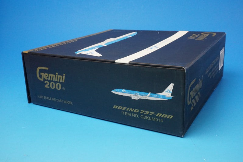 1:200 B737-800 KLM Royal Dutch Airlines PH-BXV G2KLM014 Gemini