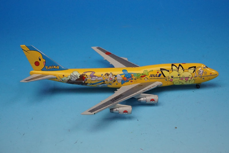 1:400 B747-400 ANA Pokemon Pikachu Jumbo JA8957 NH40010 ANA airplane model