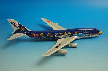 1:200 B747-400 ANA Marine Jumbo JA8963 NH20058 ANA airplane model