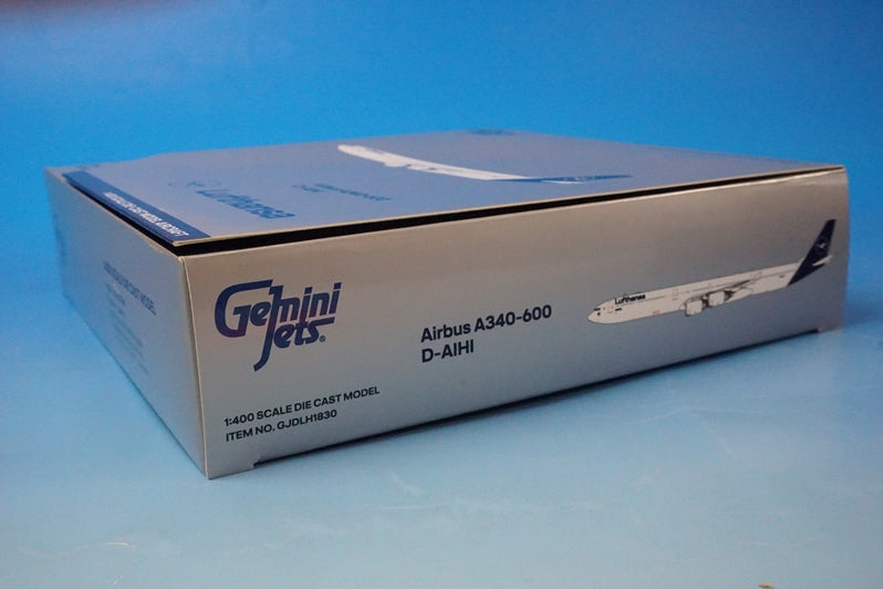 1:400 A340-600 Lufthansa D-AIHI GJDLH1830 Gemini airplane model