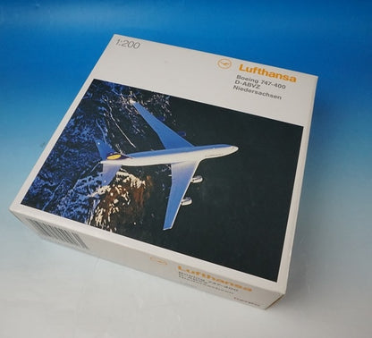 1:200 B747-400 Lufthansa Lower Saxony D-ABVZ 550031 Herpa