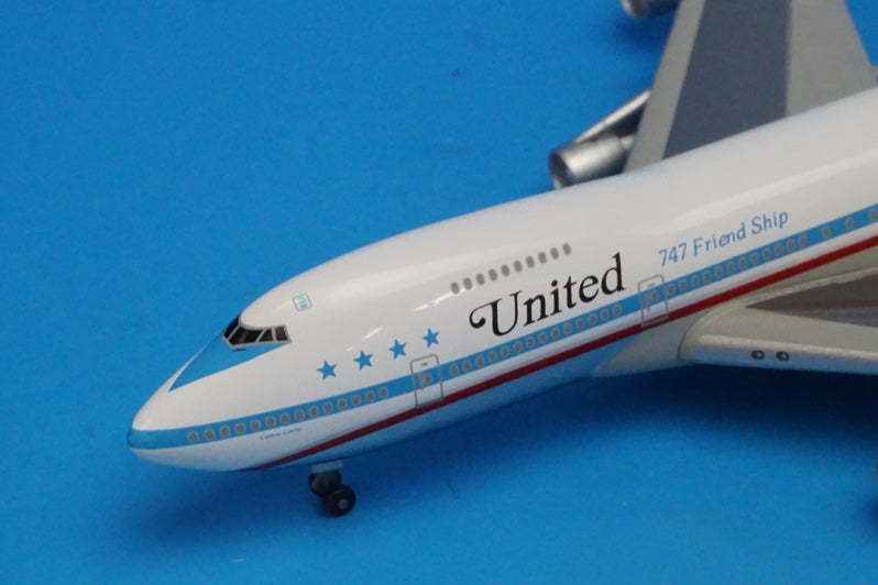 1:400 B747-122 United Stars and Bars N4735U 55129 Dragon airplane model