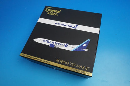 1:200 B737 MAX8 Icelandair TF-ICE G2ICE1139 Gemini