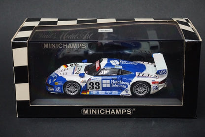 1:43 MINICHAMPS 430976633 Porsche 911 GT1 Team Schubel Le Mans 1997 #33 model car