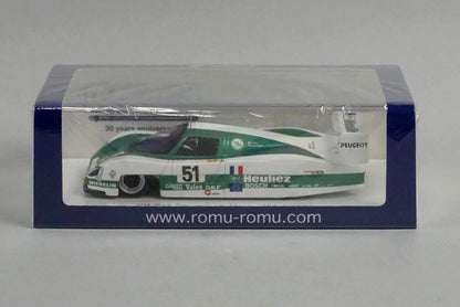 1:43 SPARK ROMU011 WM P88 Peugeot LeMans 1988 405km/h