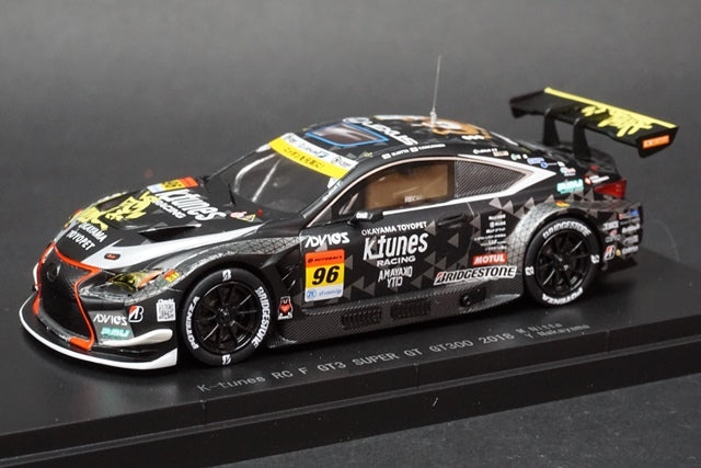 1:43 EBBRO 45651 Lexus K-tunes RC F GT3 Super GT GT300 #96 Black model car