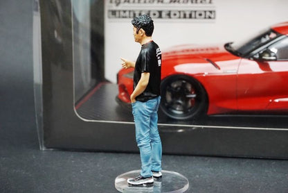 1:18 ignition model IG2208 Toyota Supra RZ A90 Orido-Street Ver.Red model cars