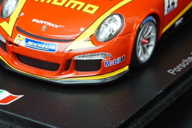 1:43 SPARK SI003 Porsche Mobil 1 Supercup #12 2015 Jaap van Lagen model car