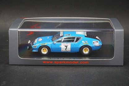 1:43 SPARK S5478 Alpine A310 Tour de Corse 974 #7 model car