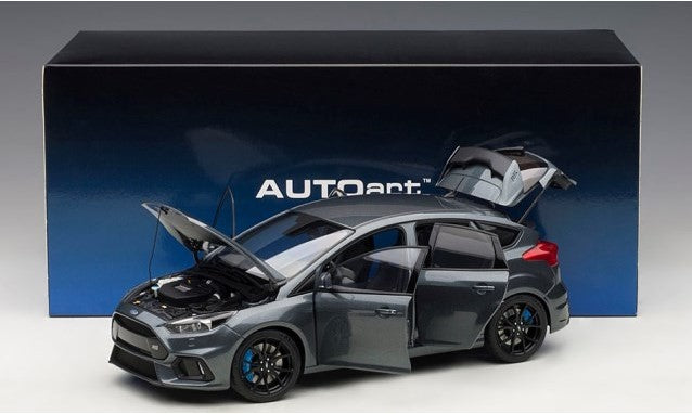 72954 AUTOart 1:18 Ford Focus RS Metallic Gray model cars