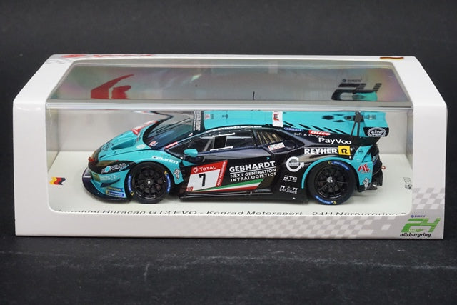 1:43 SPARK SG576 Lamborghini Huracan GT3 EVO Konrad Motorsport 24h Nurburgring 2019 #7