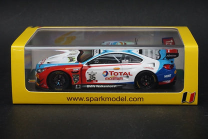 1:43 SPARK SB280 BMW M6 GT3 Walkenhorst Motorsport SPA 24h 2019 #36 model car