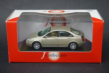 1:43 KYOSHO J Collection JC09009G Nissan Primera Metallic Gold