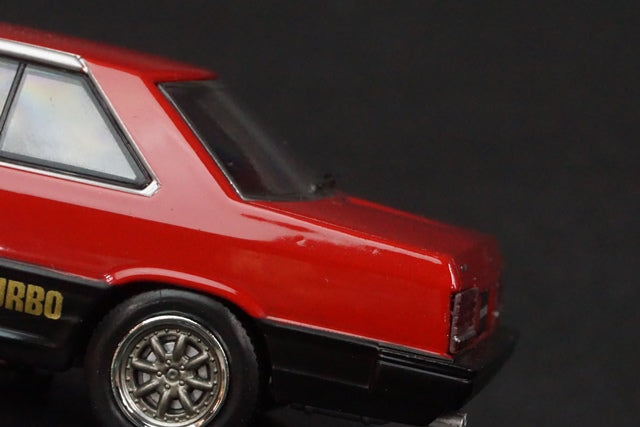 1:43 KYOSHO KS03601RG Nissan Skyline 2000RS-X Turbo C (KDR30) Red/Black 8-spoke Wheel