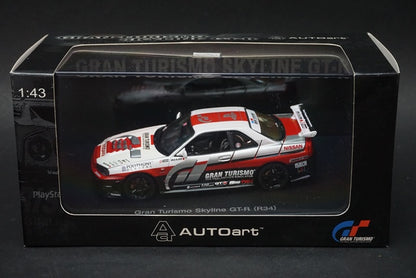 1:43 AUTOart 60279 Nissan Skyline GT-R R34 Gran Turismo ver. model car