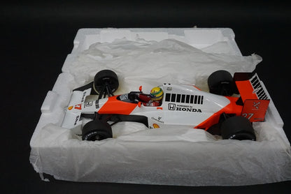 1:18 MINICHAMPS 540901827 McLaren Honda MP4/5B A.Senna 1990 #7 model car