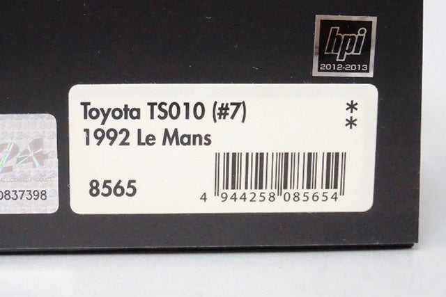 1:43 HPI 8565 Toyota TS010 Le Mans 1992 #7