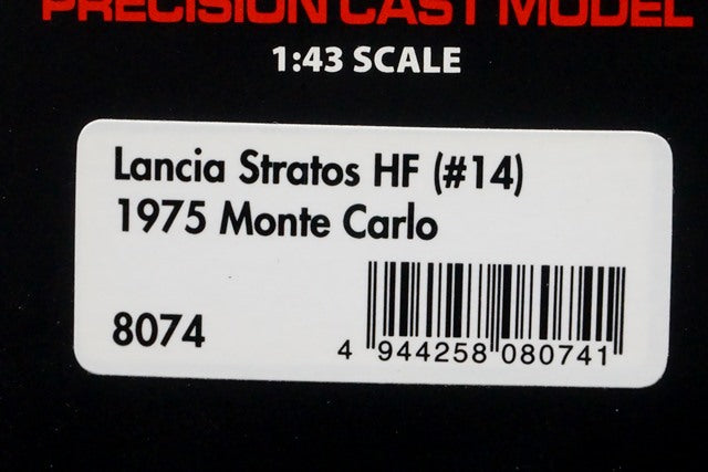 1:43 HPI 8074 Lancia Stratos HF Monte Carlo 1975 #14