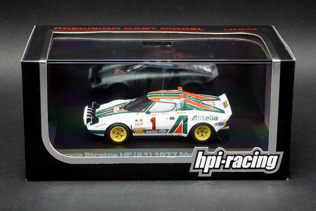 1:43 HPI 980 Lancia Stratos HF 1977 Monte Carlo Winner #1 model car