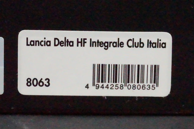 1:43 HPI 8063 Lancia Delta HF Integrale CLUB ITALIA