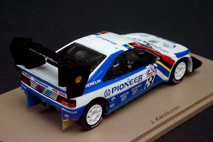 1:43 SPARK PP006 Peugeot 405 Turbo 16 Pikes Peak 1988 2nd #3