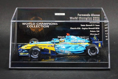 1:43 MINICHAMPS 436060001 Renault F1 Team R26 2006 World Champion #1 F.Alonso