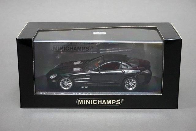 1:43 MINICHAMPS 400033021 Mercedes Benz SLR McLaren 2003 Black