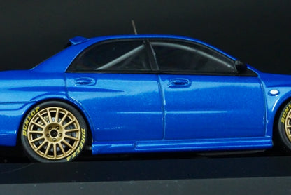 1:43 HPI 949 Subaru Barnacle Impreza 2006 Blue model car