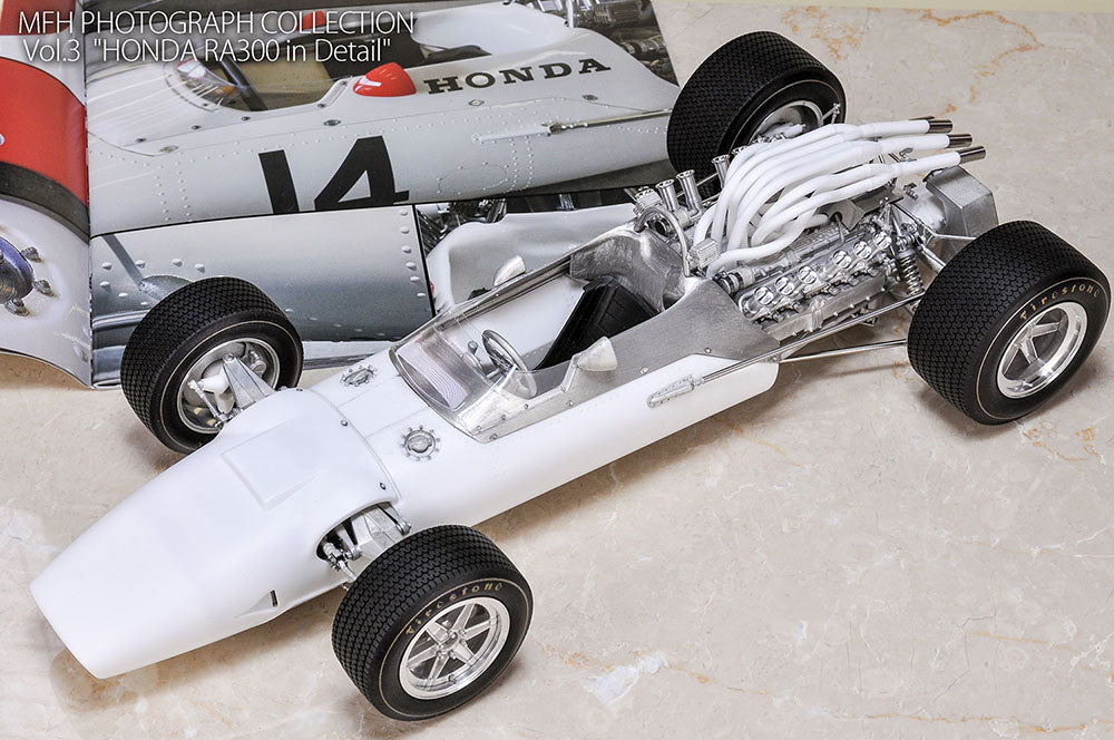 [ Back-order ] Model Factory HIRO K815 1:12 HONDA RA300 1967 Rd.9 Italian GP winner #14 John Surtees / Rd.10 U.S. GP #3 John Surtees Fulldetail Kit