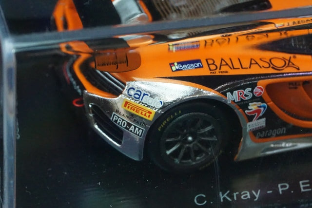 1:43 SPARK SB057 McLaren MP4-12C SPA 24h 2013 #77 model car