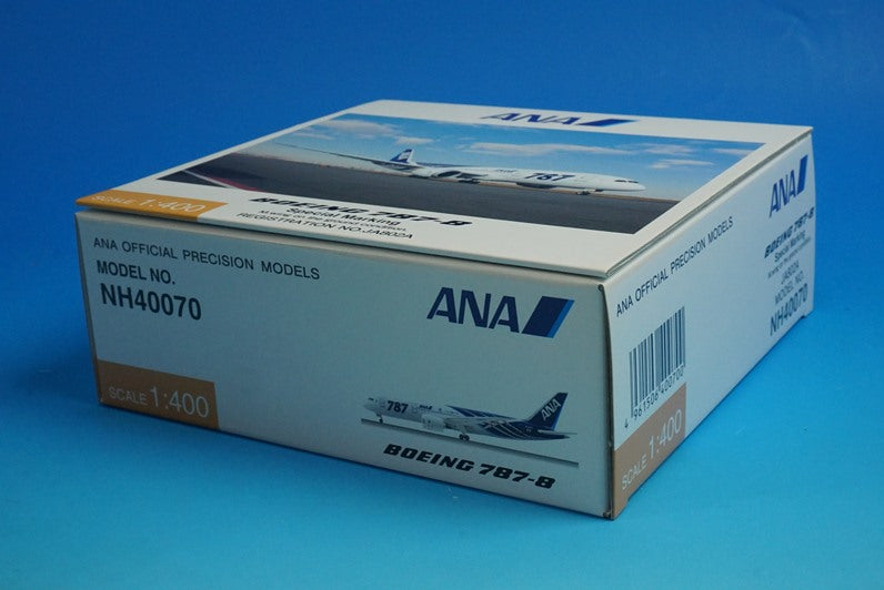 1:400 B787-8 ANA Special Marking Ground Attitude JA802A NH40070 ANA