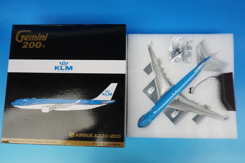 1:200 A330-200 KLM Royal Dutch Airlines PH-AOM G2KLM839 Gemini airplane model