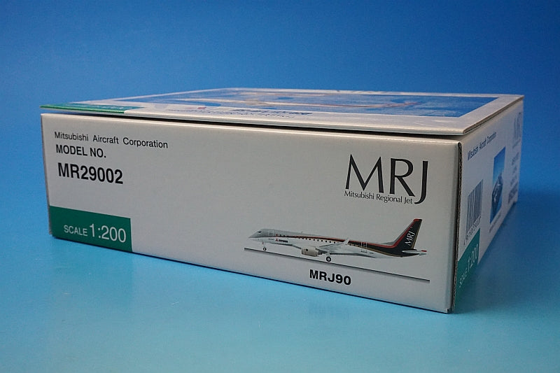 1:200 Mitsubishi Regional Jet MRJ90 Flight Test Machine First JA21MJ with Nagoya Airport RWY34 Base MR29002 ANA