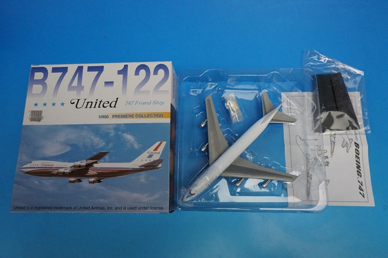 1:400 B747-122 United Stars and Bars N4735U 55129 Dragon airplane model