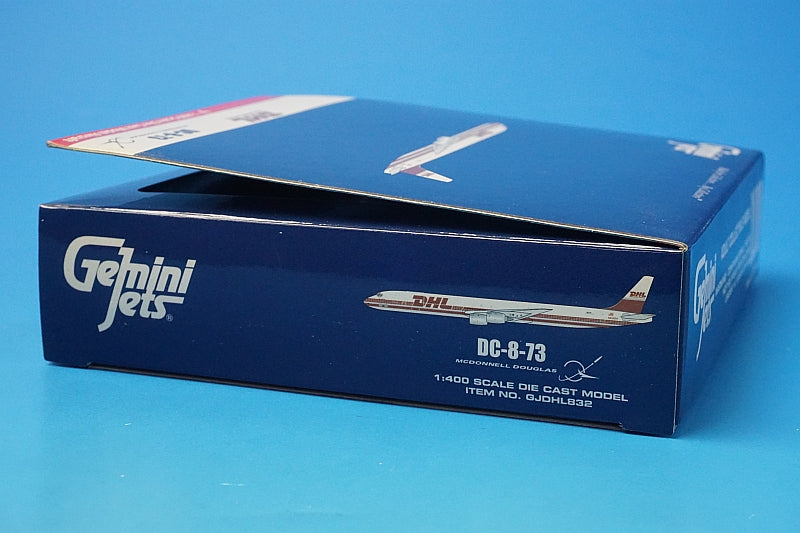 1:400 DC-8-73 DHL N802DH GJDHL832 Gemini airplane model