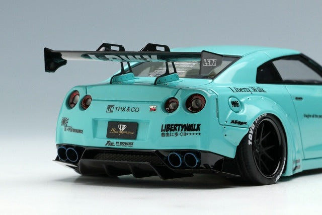 LB007ESP MakeUp EIDOLON 1:43 Nissan LBWORKS GT-R Type1.5 Mint Green LBWK Limited